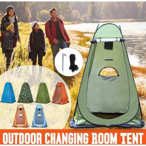 Portable Privacy Shower Toilet Camping Pop-Up Tent Camouflage and UV Function Outdoor Dressing Tent photography Tent