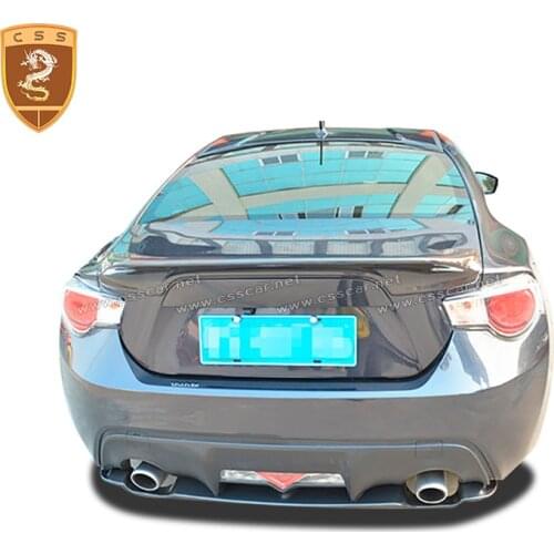 Fit for 2013-2018 Toyota 86 full carbon fiber bodykit for front rear lip diffuser side skirt GT86 car body parts free shipping