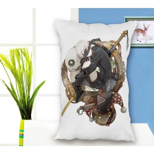 Japanese Anime NieR Automata Rectangle PillowCover Pillowcase christmas pillow case dakimakura pillow cover cosplay fans gift