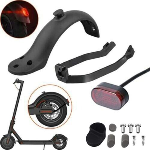 Rear Mudguard Fender Guard Bracket Hook Taillight For Xiaomi M365 1s Pro 2 Electric Scooter Methodical