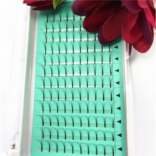 240pcs/tray best quality Eyelash Extension tools 4D long stem Premade fans extension Flase Lashes Volume Eyelashes Free Shipping