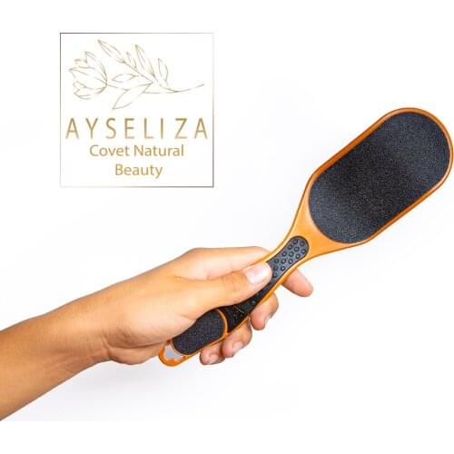 3-IN-1 Foot Scrubber For Heavy Calluses Dead Skin Professional Spa Pedicure File Rasp Removal Paddle Scar Heel Cuticle Scraper