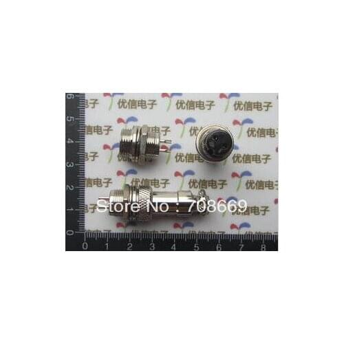 5PCS Aviation plug GX12-3P, diameter 12 mm, RS765, 3 core aviation plug, cable connector