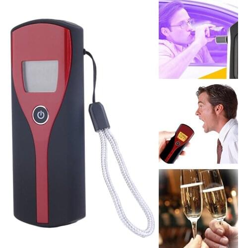 Alcohol Tester Quick Response and Resume Universal Professional Digital LCD Display Alcohol Breath Alert Hot Sell Breath Tester