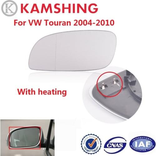 CAPQX For Volkswagen Touran 2004 2005 2006 2007 2008 2009 2010 With Heating Side Rearview Mirror Glass Lens Left or Right side