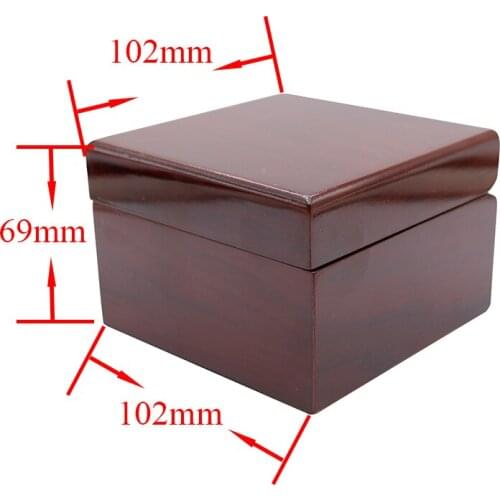 CARLYWET Wholesale Fashion Luxury Wood Watch Box Jewelry Storage Case Gift Box With Pillow For Rolex Omega IWC Breitling Tudor