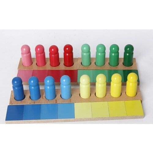 Wooden Sorter Blocks Сортер Color Recognition Game Match Multipurpose Educational Toddler Toy Early Teaching Aids 2 to 7 Years