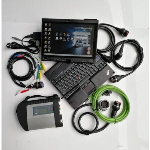 MB STRA C4 V12/2020 Software in used Laptop X201T I7 CPU 4G 360GB SSD or 320GB HDD for SD Compact C4