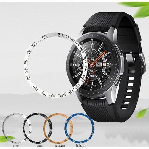 Metal bezel Styling for samsung Gear S3 Frontier/Classic galaxy watch 46mm/42mm sport Cover watch Accessories 20mm 22mm rings