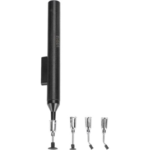 Mini Vacuum Solder Sucking Pen IC SMD Remover Sucker Pick Up Suction Headers Tools Suction Pen Set Kit Desoldering Accessories