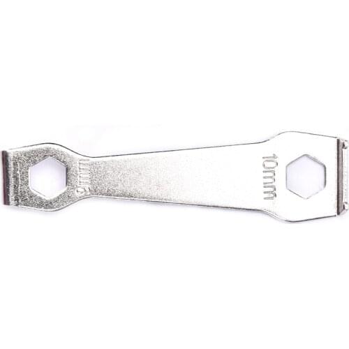 Multifunctional Tools Two Ends Bicycle Chain Ring Bolts Wrench Chainwheel Dismounting Tool Crankset Chainring Nut Wrench Spanner