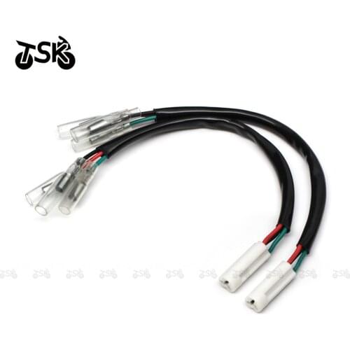 Motorcycle accessories Turn Signal Wiring Harness Connectors Adapter Plug For YAMAHA R6