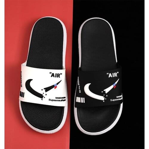 Summer New Slippers Mens Outer Wear Trend Outdoor Non-Slip Soft Bottom Mens Flip Flops Personalized Couple Sandals