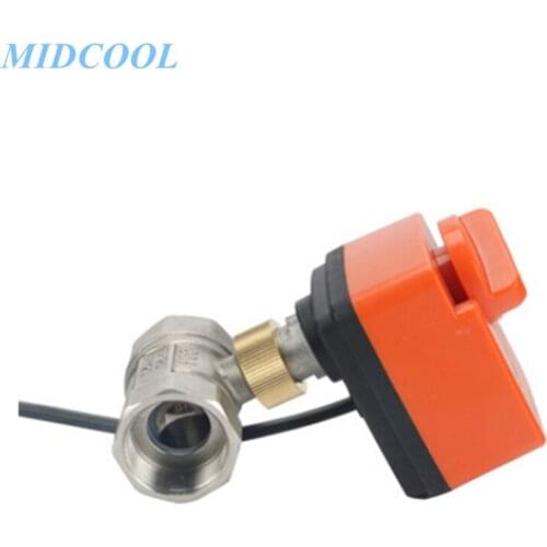 Stainless Steel Electric Ball Valve Switch FVQ21AC-B FVQ21 Normally Open/Closed Instead Of Solenoid Valve Water Pipe Heating