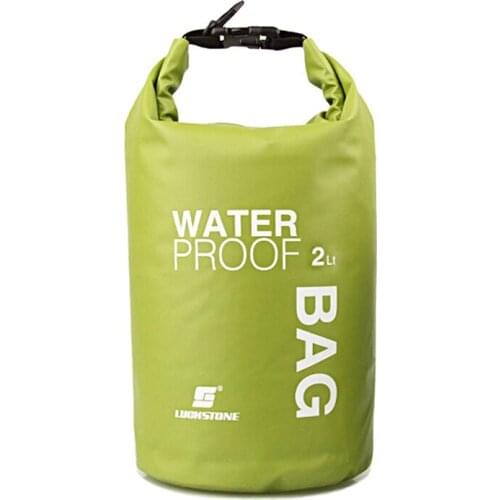 N New Outdoor Waterproof Bag Traveling Ultralight Rafting Bag Camping Dry Bags waterproof box 2L Waterbag