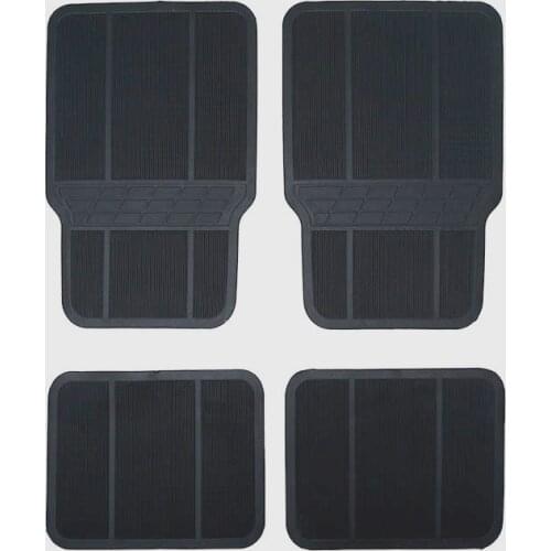 New Style car floor mats 4-piece PVC Waterproof Universal Mats, Durable Non-slip Mats for All Seasons Wholesale