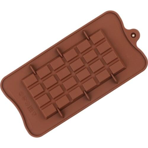 Silicone Chocolate Bar Mold Cake Mold Candy Mold Non-stick Baking Tools For Chocolate Ice Jelly Resin Cake Decoration Candy
