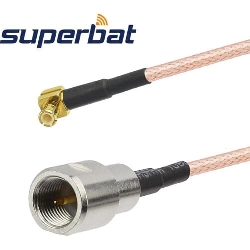Supetbat UMTS Antenna Pigtail Cable FME Plug to MCX for Broadband Router Ericsson W30 W35