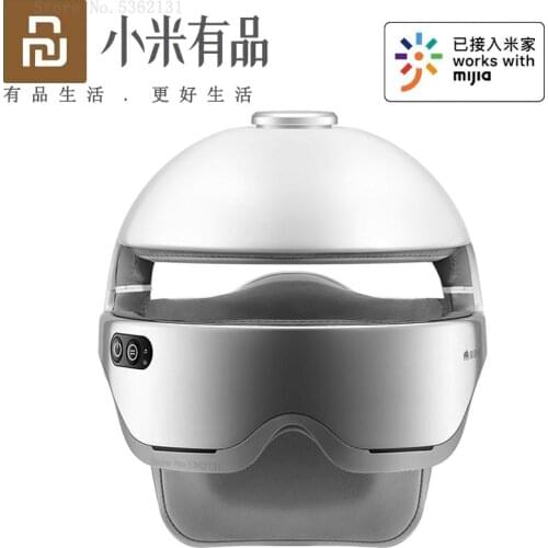 Youpin Momoda Smart Head Massager 3 in 1 Head Eye Neck Massager Hot Compress Vibration Massage Bluetooth Eye Massage Instrument