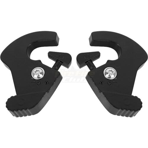 1 pair Black Rotary Latch Kit Detachable For Harley Electra Road Street Glide Motorcycle Cover