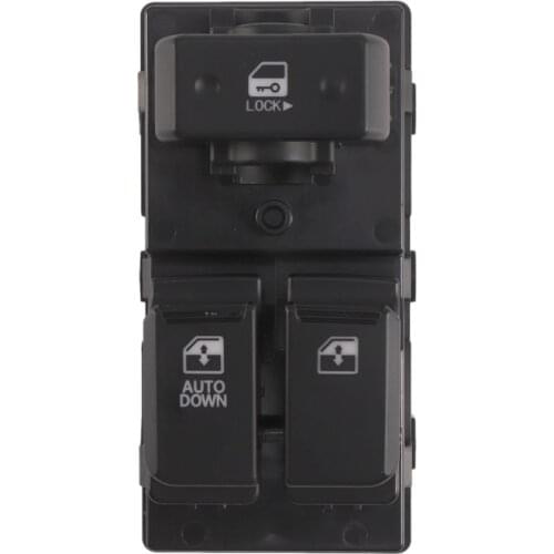 1 Pcs Black Car Power Window Switch Left Front Automobile Electric Door Switch, for Hyundai Kia 93571-4H110