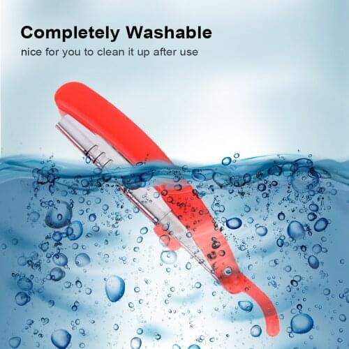 1pcs Shaving Razor for Beard Grooming Straight Folding Razors Eyebrow Razor Shaving Tool Random Color Portable Folding Razors