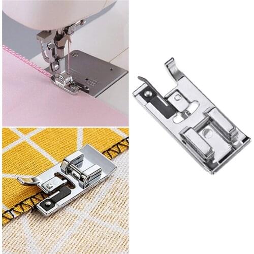 1PC Overlock FOOT - Overcast Overedge Overlocking Vertical Presser Domestic Sewing Machines Snap on Sewing Equipment