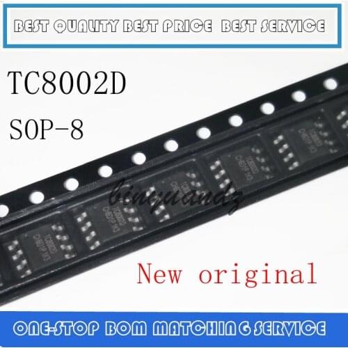 100PCS-500PCS TC8002D TC8002 8002D 3W Universal Audio Power Amplifier IC SOP-8 New original