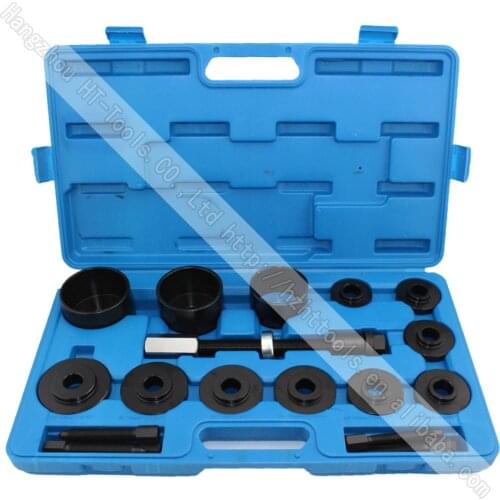 19pcs Master Set Front Wheel Hub Drive Bearing Removal Install Service Tool Kit