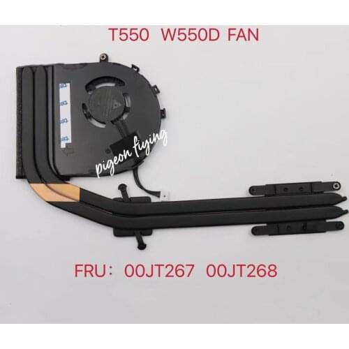 Thinkpad is suitable for T550 Notebook PC independent display card CPU cooling fan. FRU 00JT267 00JT268