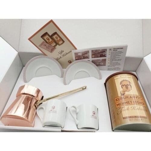 Turkish coffee Set Dry Coffee Mehjmet Efendi Coffee Coffee Pot Cup Pad