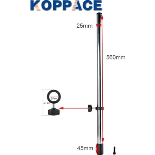KOPPACE Monocular Microscope Column Long 600mm 25mm in Diameter With Anti-Slip Ring