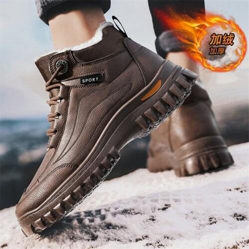 Мужские зимние ботинки MUQGEW China At AliExpress