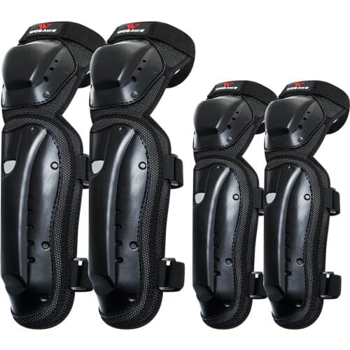 WOSAWE Snowboard Knee Elbow Pads Kits Skateboarding Cycling Knee Protector Riding Ski Protective Guard Support MTB Motorcycle