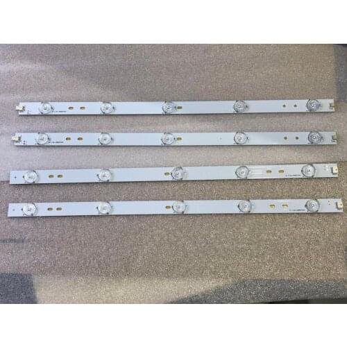 8pcs/set 4pcs right+4pcs left CJ 1.30.1.80901704R TV maintenance backlight strip 5LED+5LED original PH40N70DG