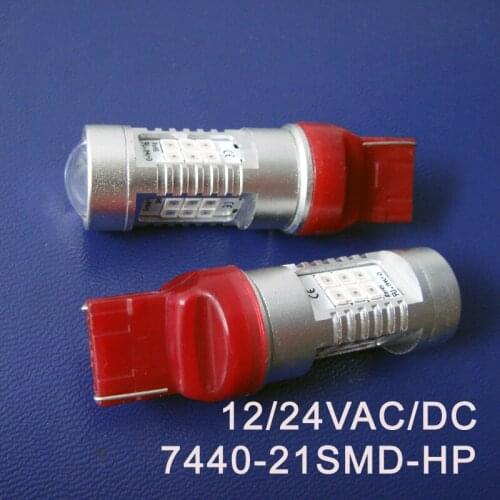 High quality 12/24VAC/DC 10W T20 7440 W21W Led Bulbs,Car Turn Signal,Auto Tail Rear Lamp,Reverse Light free shipping 5pcs/lot