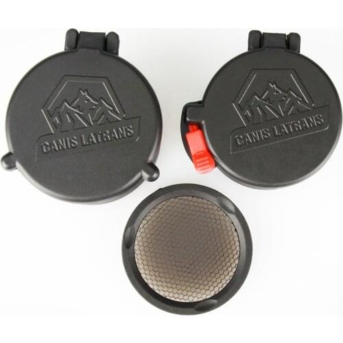 Scope lens protective cover Flip Up Lens Covers comes with kill flash fit for 40mm scope sight for hunting
