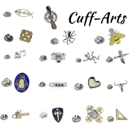 Lapel Pin Badge Mens Fashion Love Cute Honey Camera Ruler Bull Head Key Octopus Bird Penguin Brooch Pin Lady Mens Jewelry