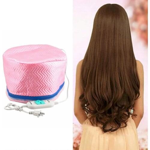 2018 Electric Hair Thermal Treatment Beauty Steamer SPA Nourishing Hair Care Cap Styling Tools Anti-electricity Heating US Plug