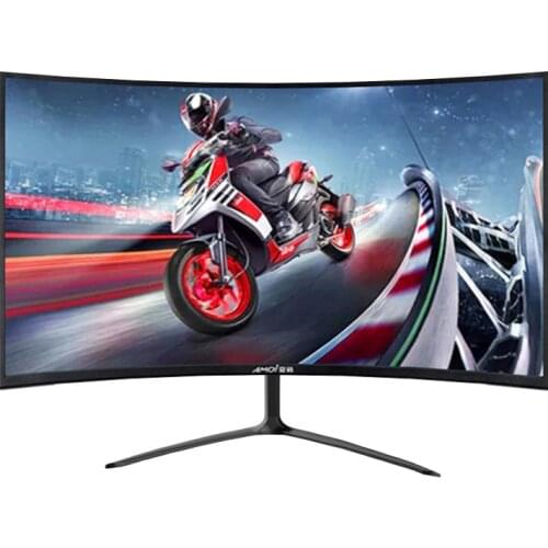 24 inch LCD Speaker Monitor gamer 1920×1080p 75Hz monitor PC Display HD Gaming Monitor for Desktop HDMI Curved Screen Monitor