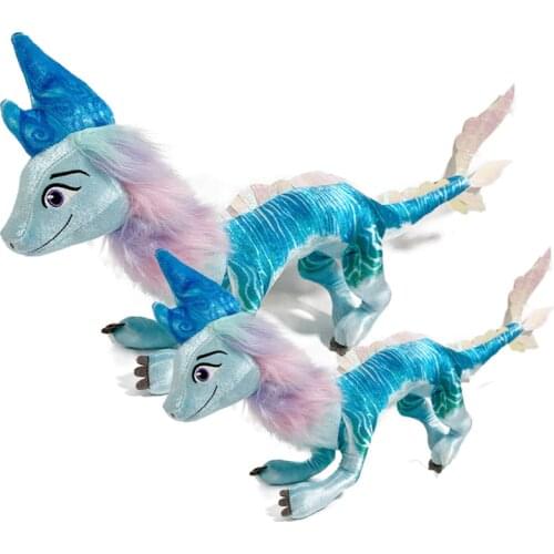 25Inch Sisu Dragon Plush Raya and the Last Dragon Toys Dyan Pan Uka Tuk Tuk Soft Stuffed Animal Dolls Sisuas Dragon