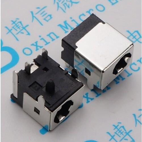 50pcs DC-044A DC Power Socket 5.5*2.5MM 5.5X2.5MM 5.5*2.1MM 5.5X2.1MM Used Into Notebook 5Pin