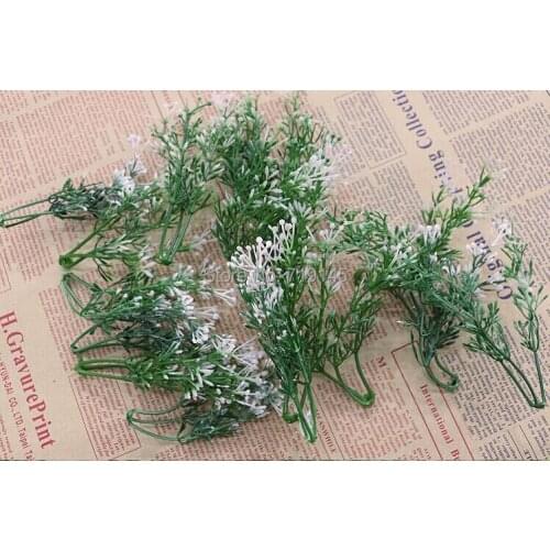 DIY rose flower accessory artificial fake rose flower babysbreath handmade decorative ronde flower accessorries home decoration