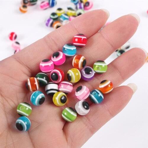 50Pcs Lure Bionic Fishing Eye Bead 6mm 8mm Mixed Color for Texas Rig Fresh Seawater Fishing Tackle Accessories Hot Sale