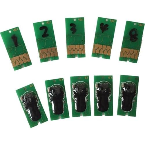 T5971 T5972 T5973 T5974 T5978 Ink Cartridge Resetter Chips Compatible for Epson 7700 9700 7710 9710 Printer Cartridge Chips
