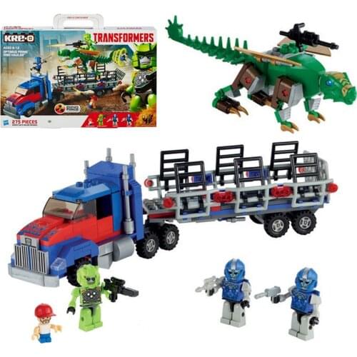 Hasbro KRE-O Children Deformation Superman Dinosaur Small Particle puzzle Assemblyand Blockchildre Children Toy Birthday Gift