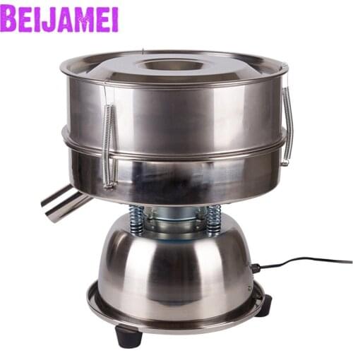 BEIJAMEI Electric Vibrating Sieving Machine Small Powder Screening Machine Sieve Shaker Vibrating Screen