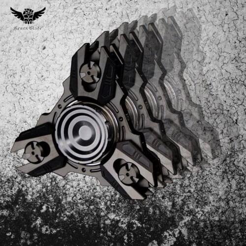 GENEX second spin 2.0 fingertip ring gyro adult magic decompression creative bearing toy EDC play tool