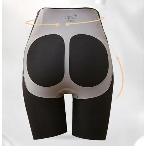 SofbeauForY Abdomen Leggings Magic Suspension Pants No trace No Curling Waist Graphene Crotch Safety Yoga Pants 2 Colors