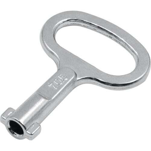 Multifunction Small Metal Plumber Key Wrench Triangle Wrench for Electric Control Cabinet Tap / Water Valve / Elevator Door